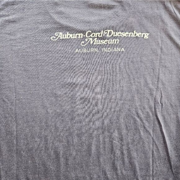 Vintage 1976 Auburn Cord Duesenberg Antique Car Model J Graphic Tee T-Shirt XL - Picture 14 of 15